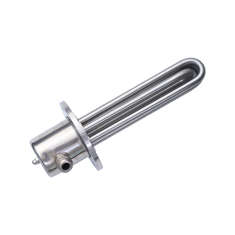 Pemanas perendaman flensa casing stainless steel