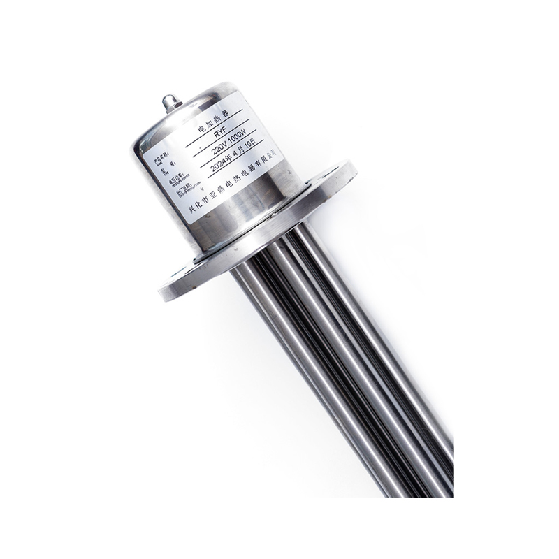 Pemanas perendaman flensa casing stainless steel