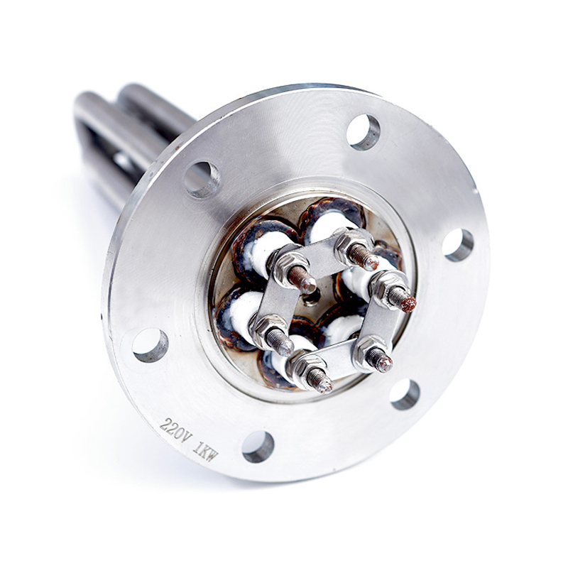 Pemanas perendaman flensa casing stainless steel